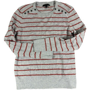 Banana Republic Wool Blend Ribbed Cable Knit Sweater Women’s Size Medium